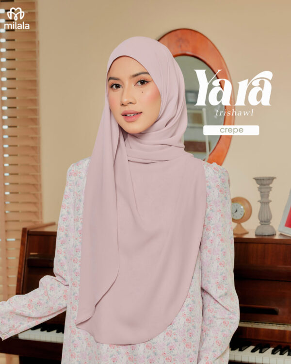 YARA TRISHAWL - CREPE