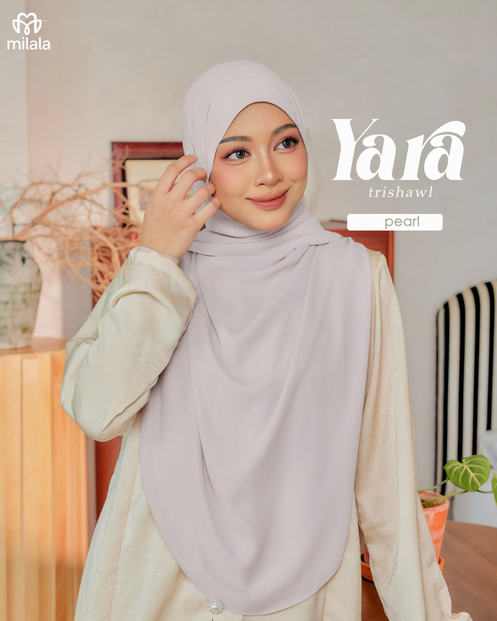 YARA TRISHAWL - PEARL