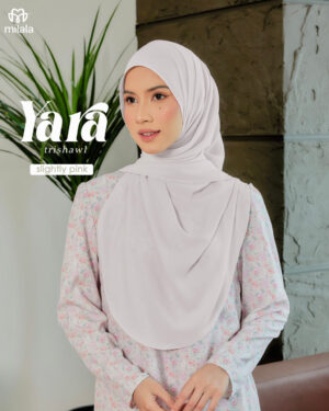 YARA TRISHAWL - SLIGHTLY PINK