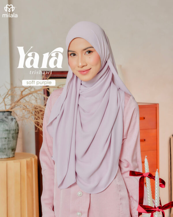 YARA TRISHAWL - SOFT PURPLE