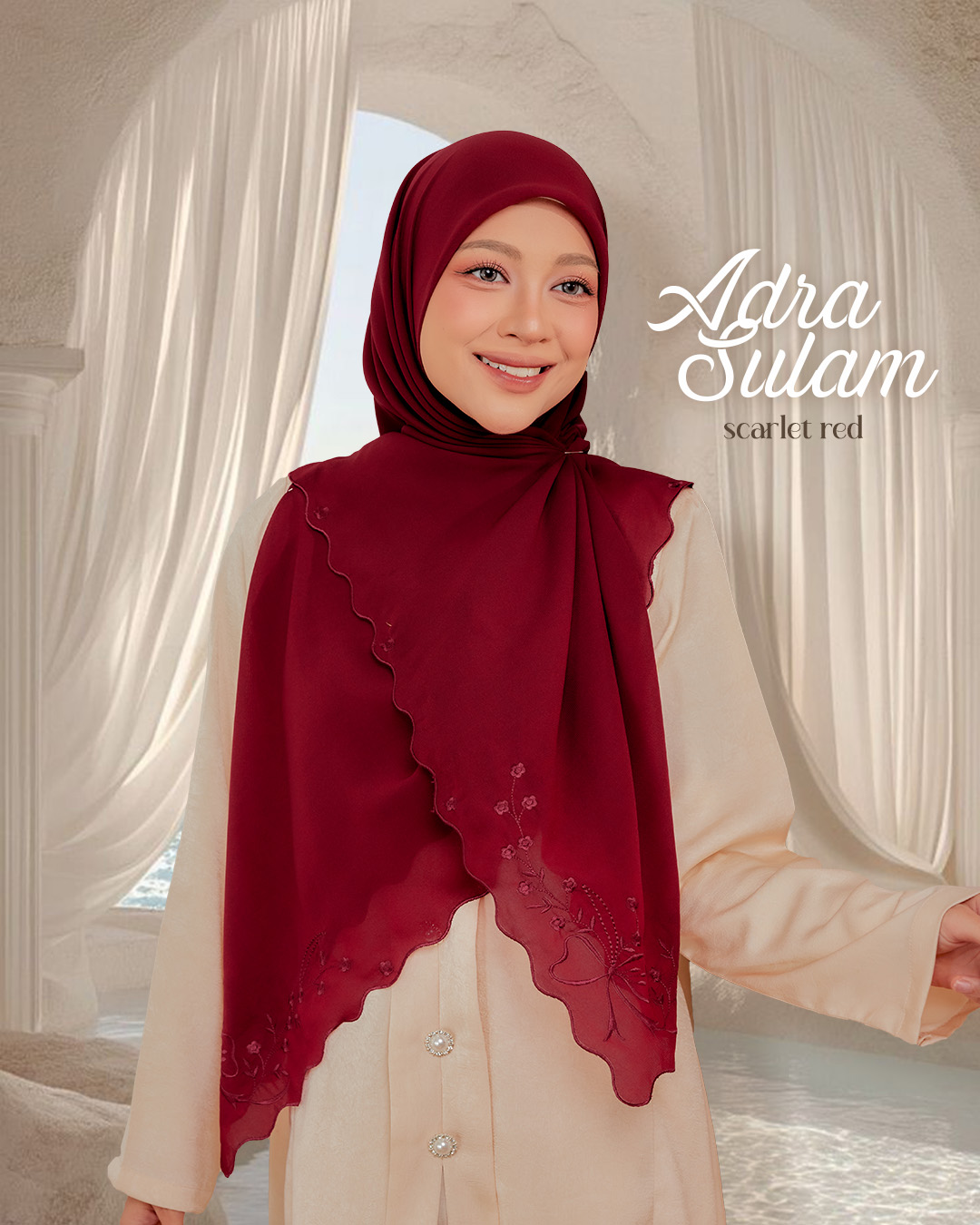 SCARLET RED