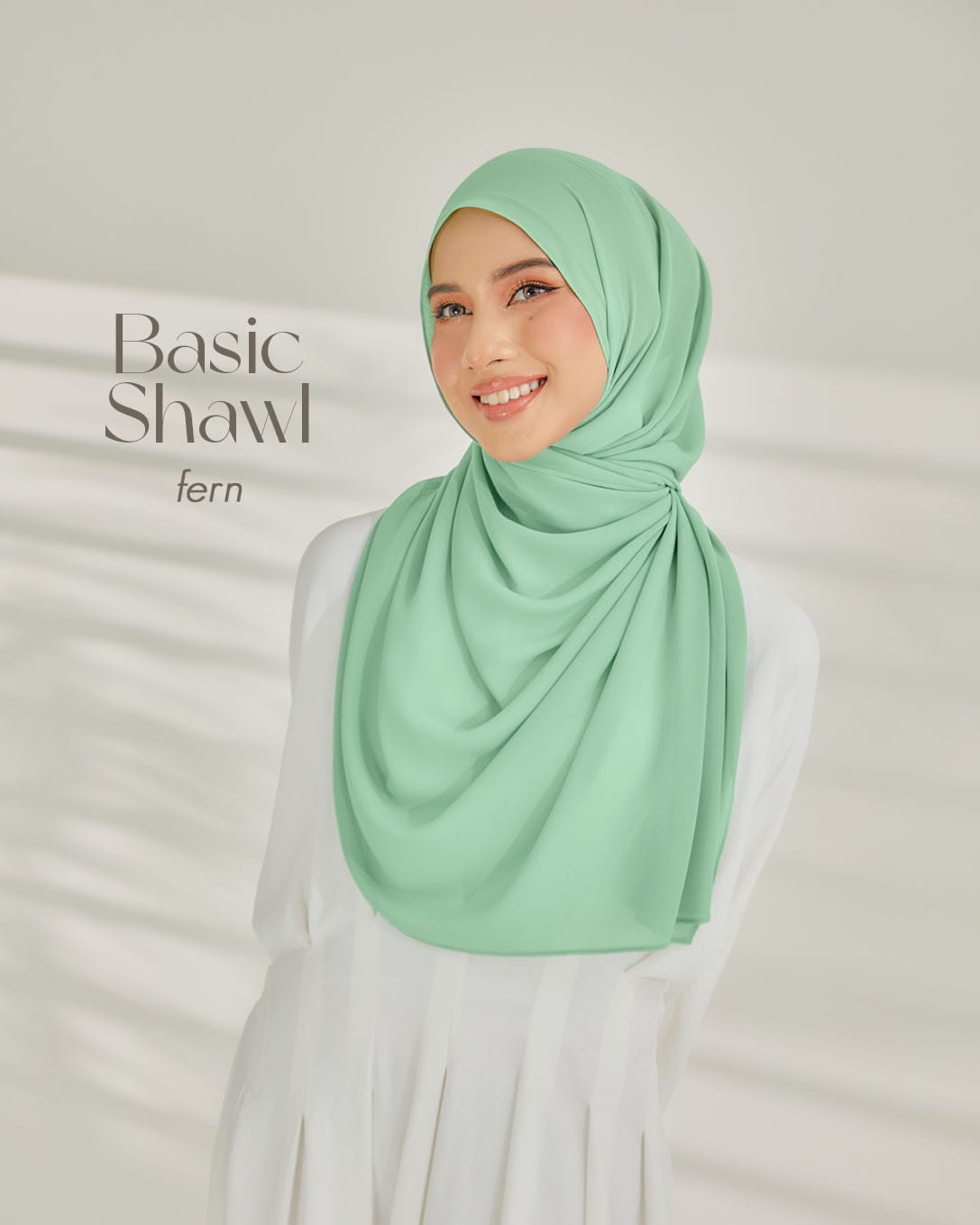 BASIC SHAWL - FERN