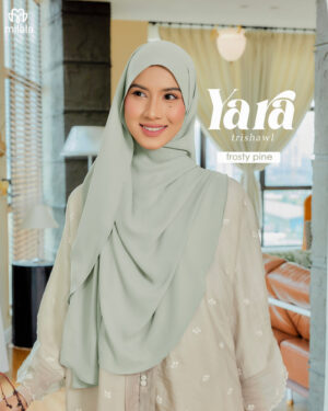 YARA TRISHAWL - FROSTY PINE