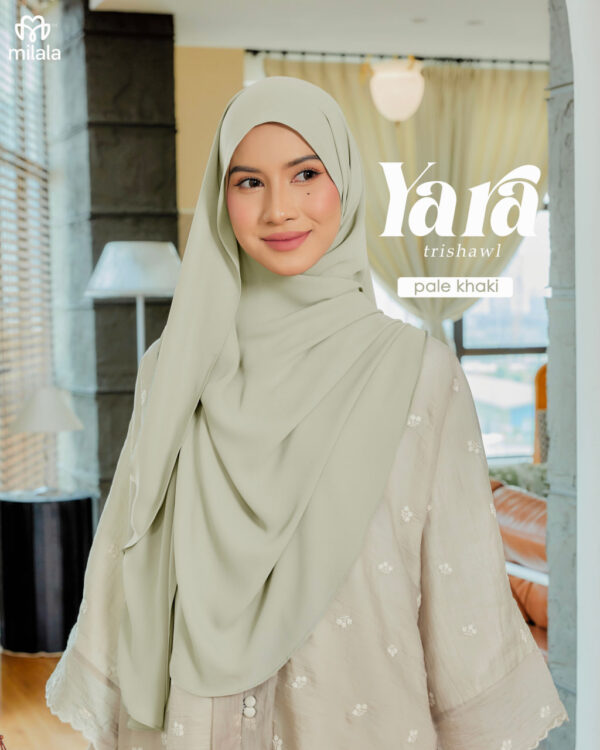 YARA TRISHAWL - PALE KHAKI