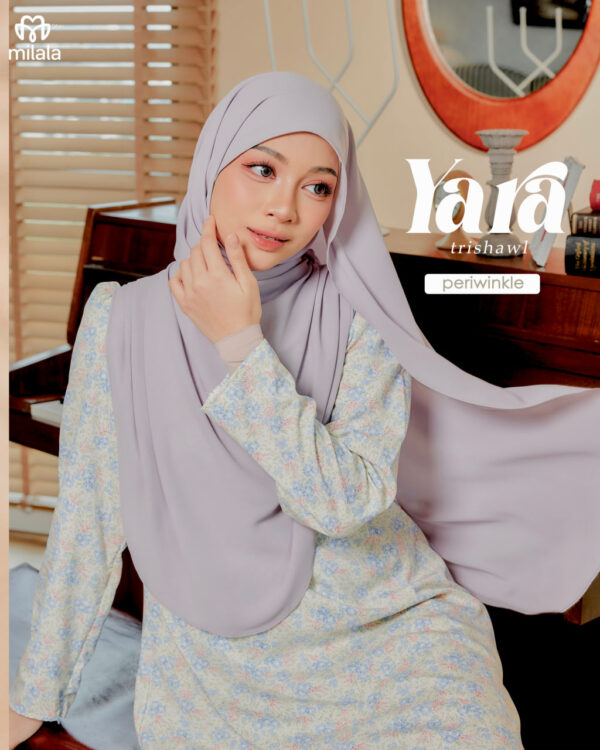YARA TRISHAWL - PERIWINKLE