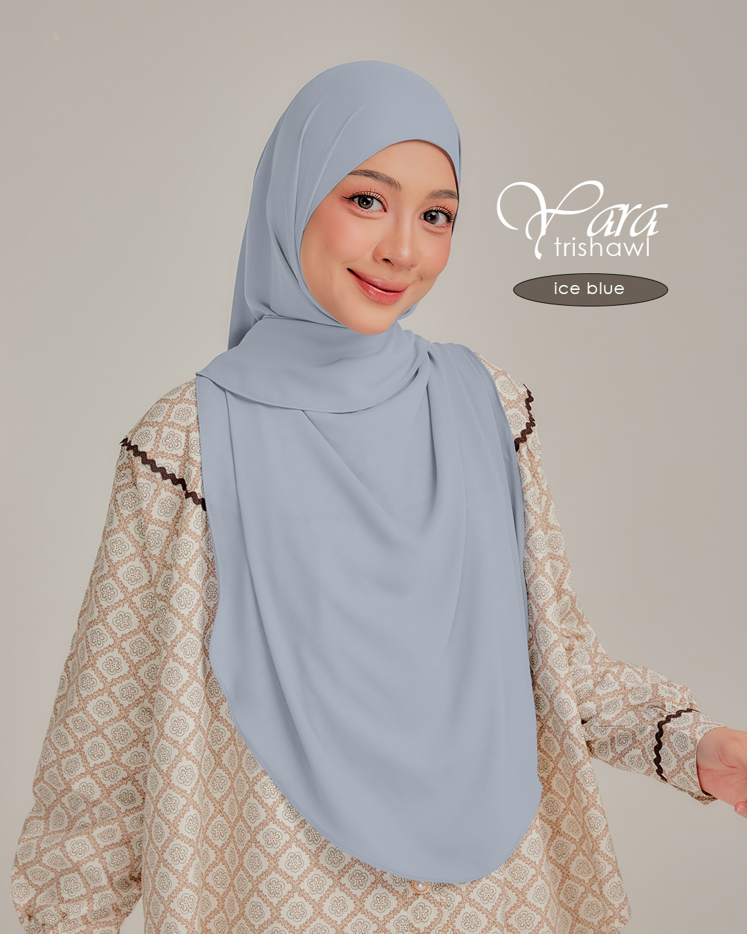 YARA TRISHAWL - ICE BLUE