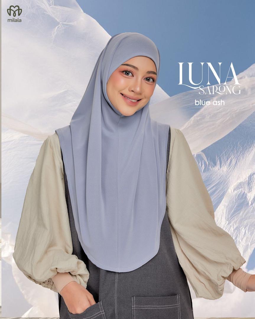 LUNA SARONG BLUE ASH