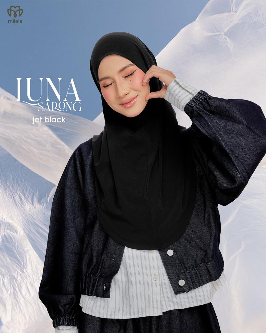 LUNA SARONG JET BLACK