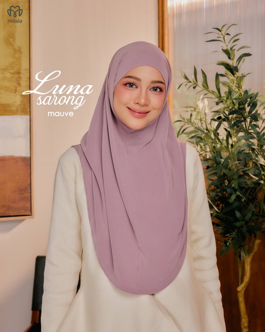 LUNA SARONG MAUVE
