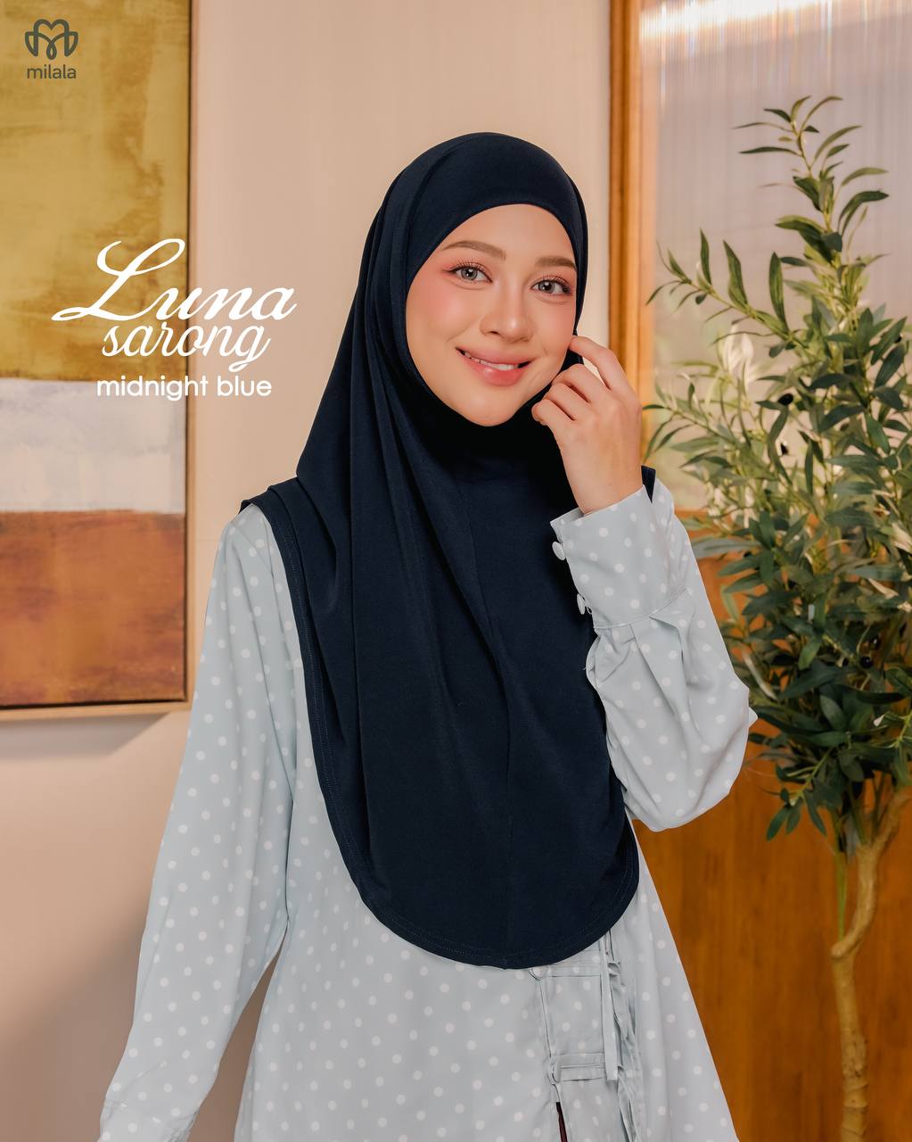 LUNA SARONG MIDNIGHT BLUE