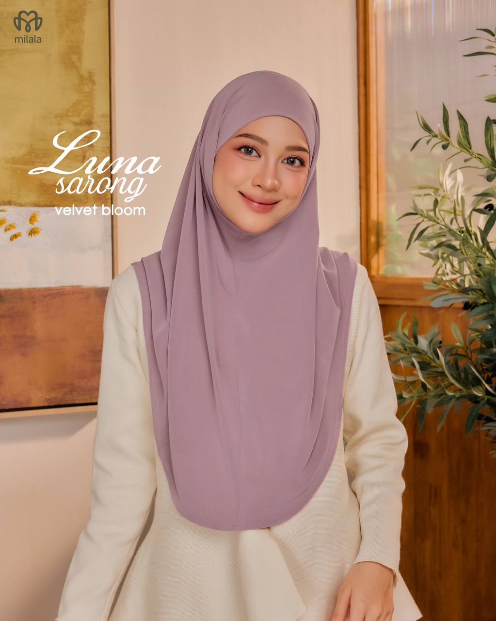 LUNA SARONG VELVET BLOOM