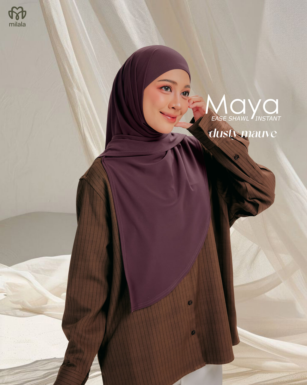 MAYA EASE DUSTY MAUVE