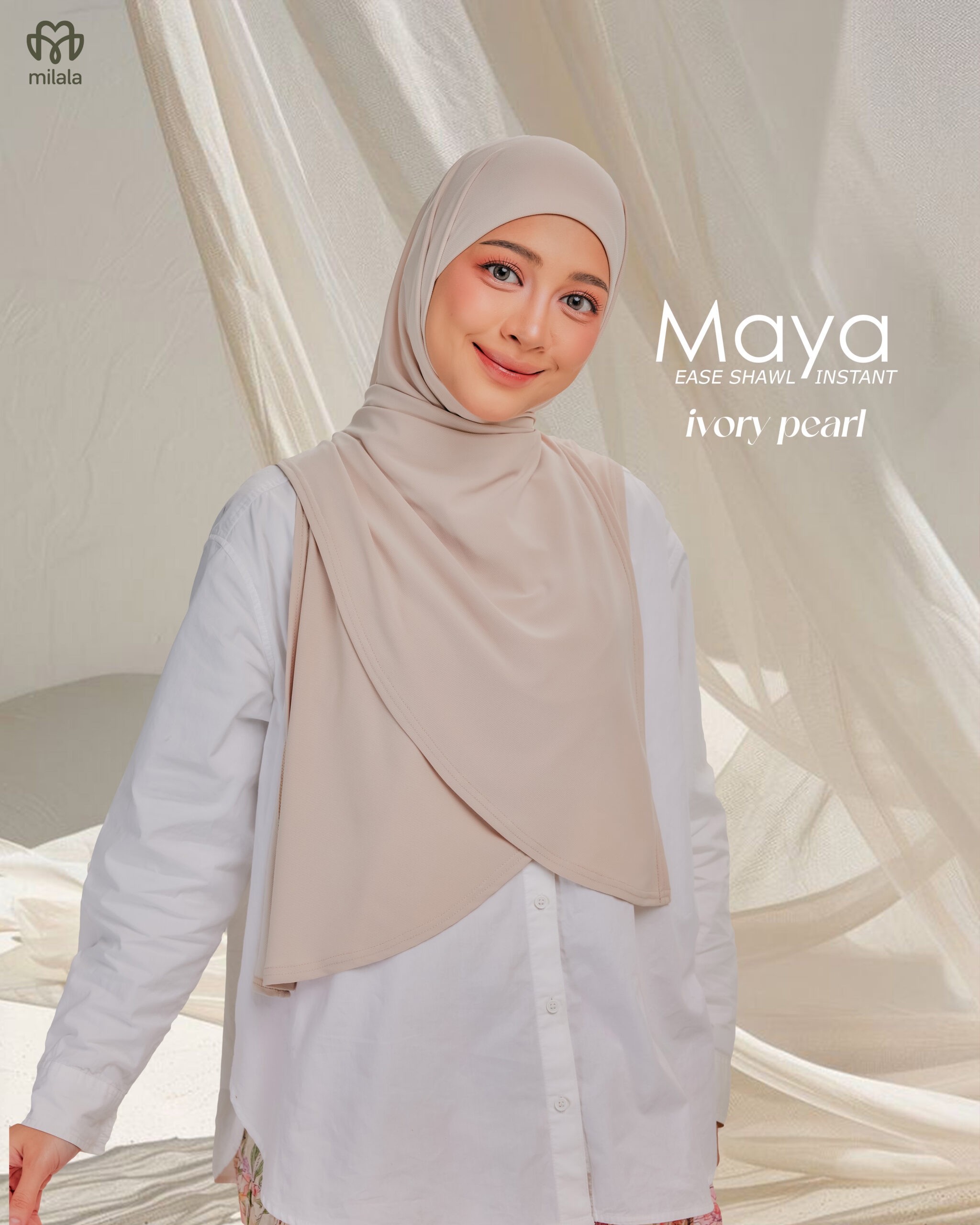 MAYA EASE IVORY PEARL