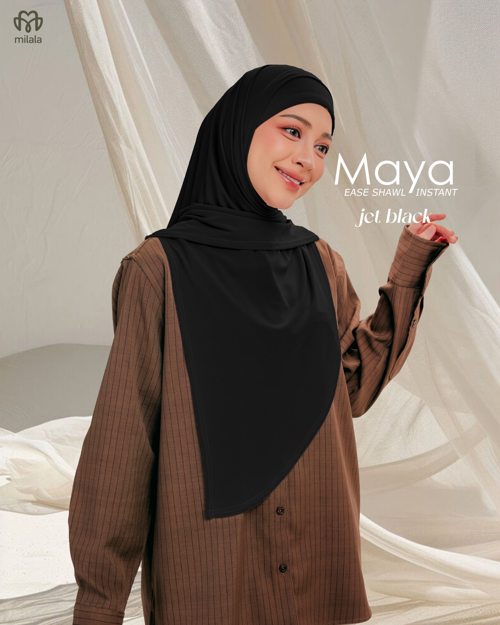 MAYA EASE JET BLACK