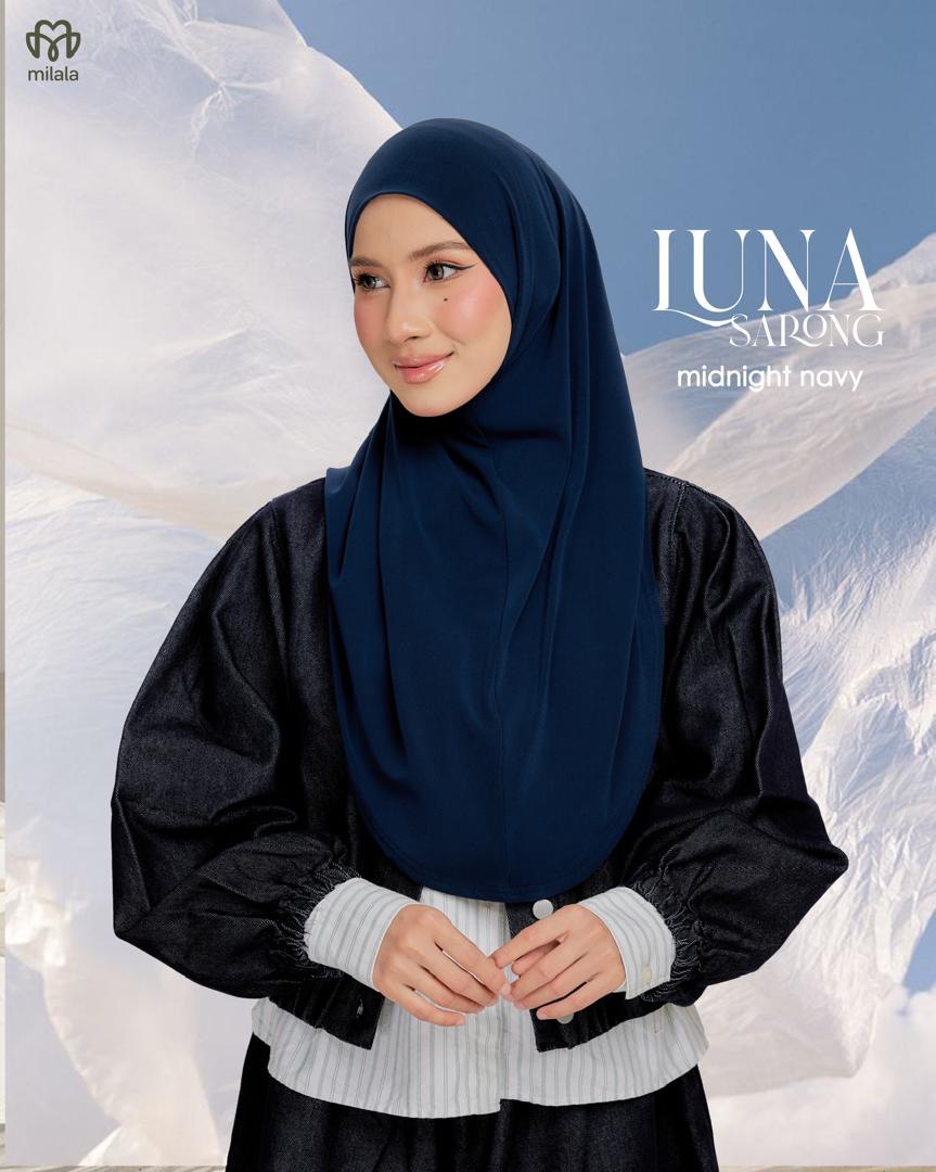 LUNA SARONG MIDNIGHT NAVY