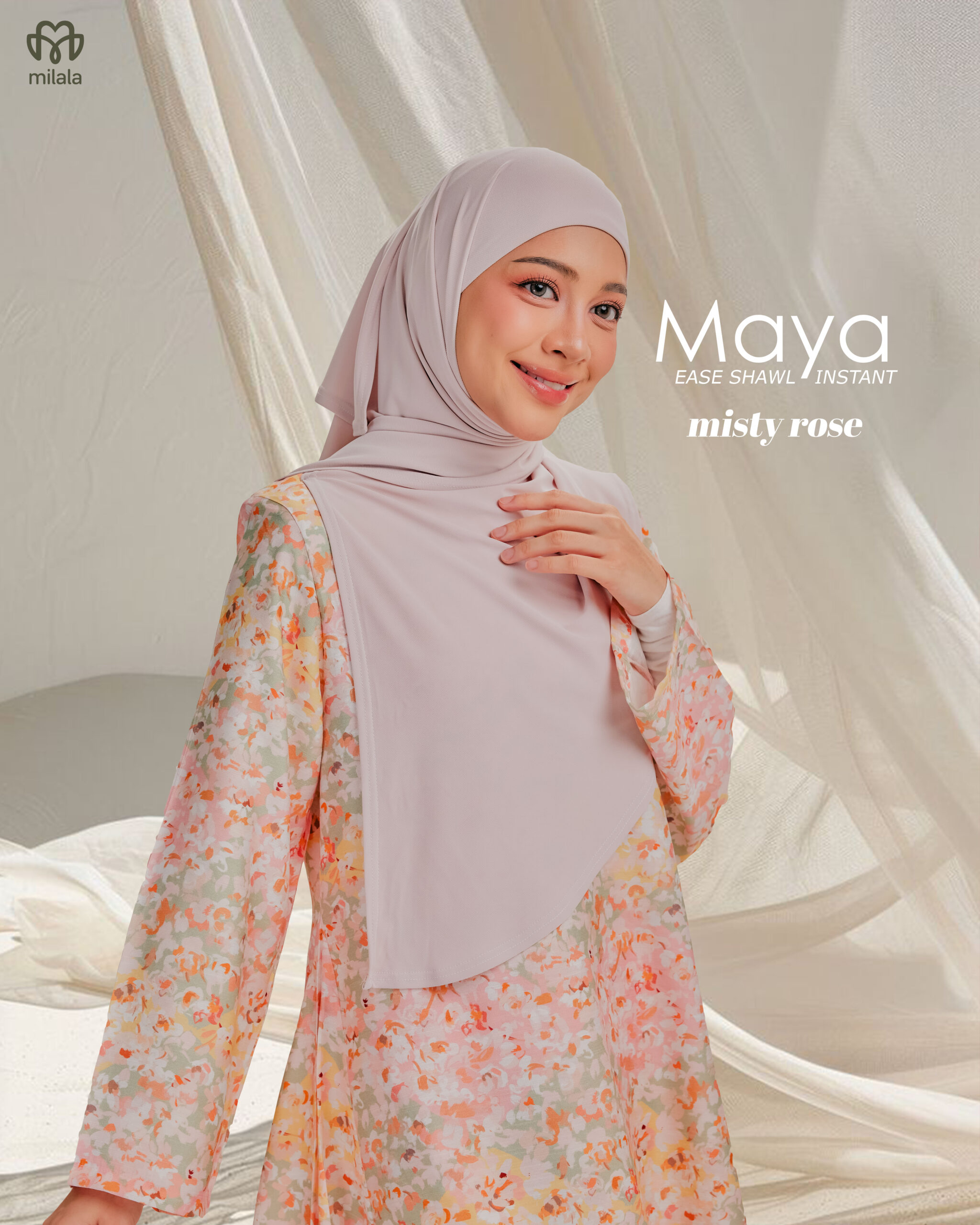 MAYA EASE MISTY ROSE