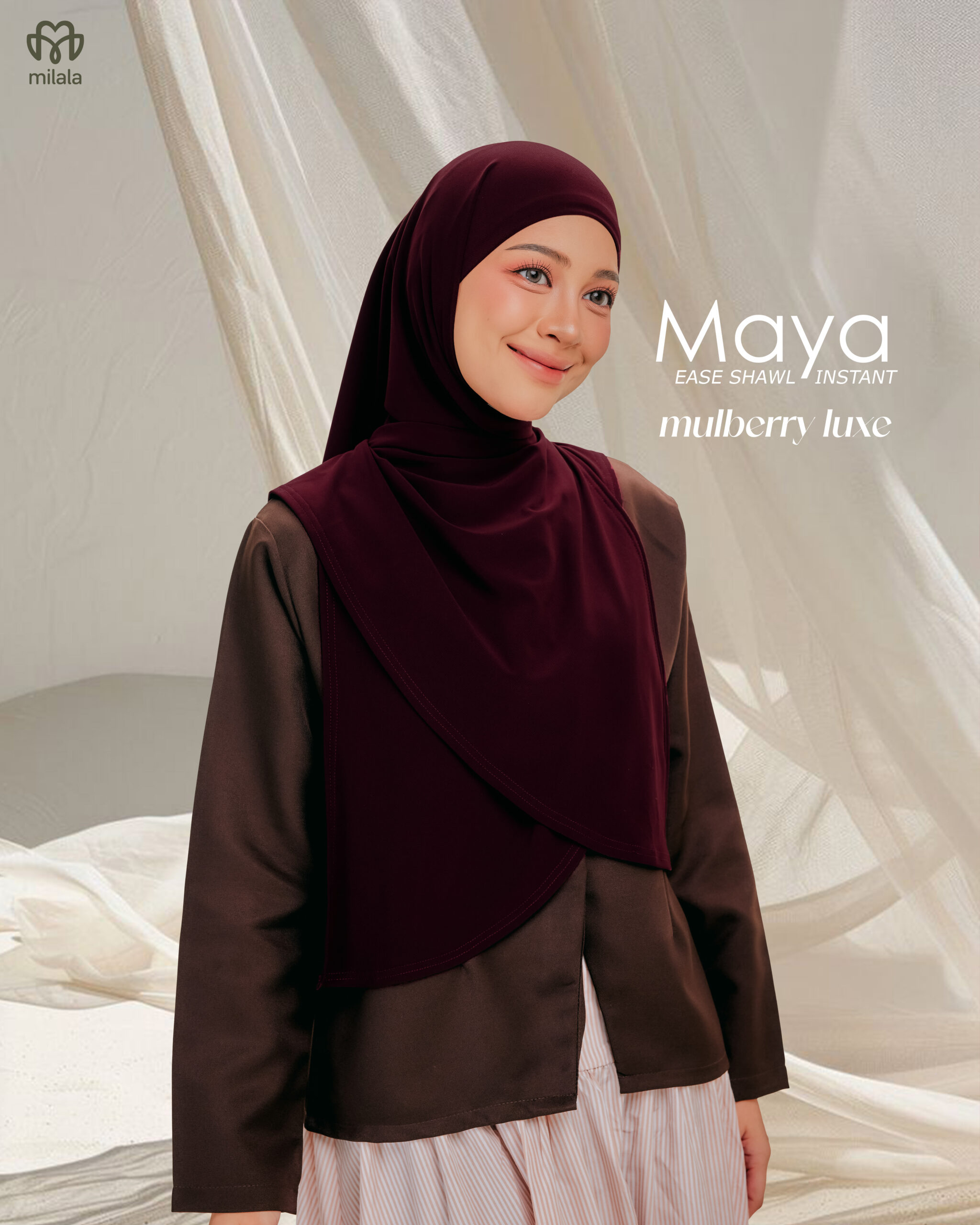 MAYA EASE MULBERRY LUXE