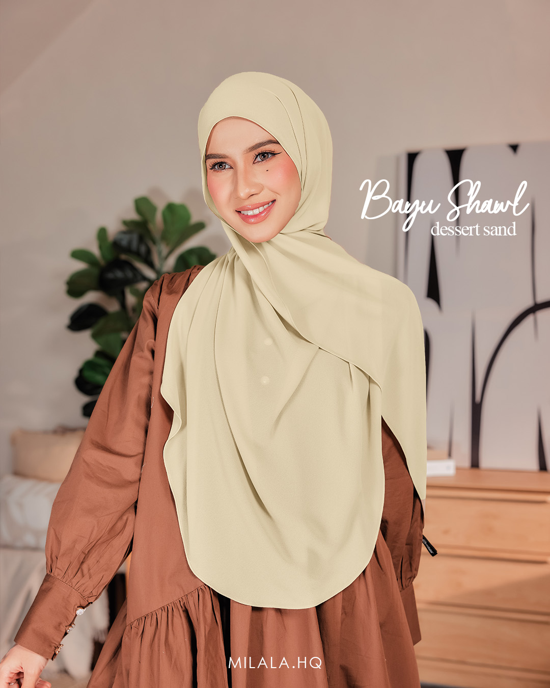 BAYU SHAWL DESSERT SAND