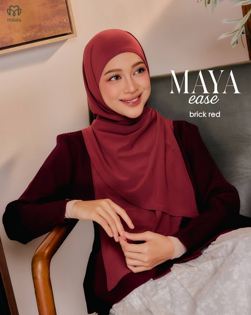 MAYA EASE BRICK RED