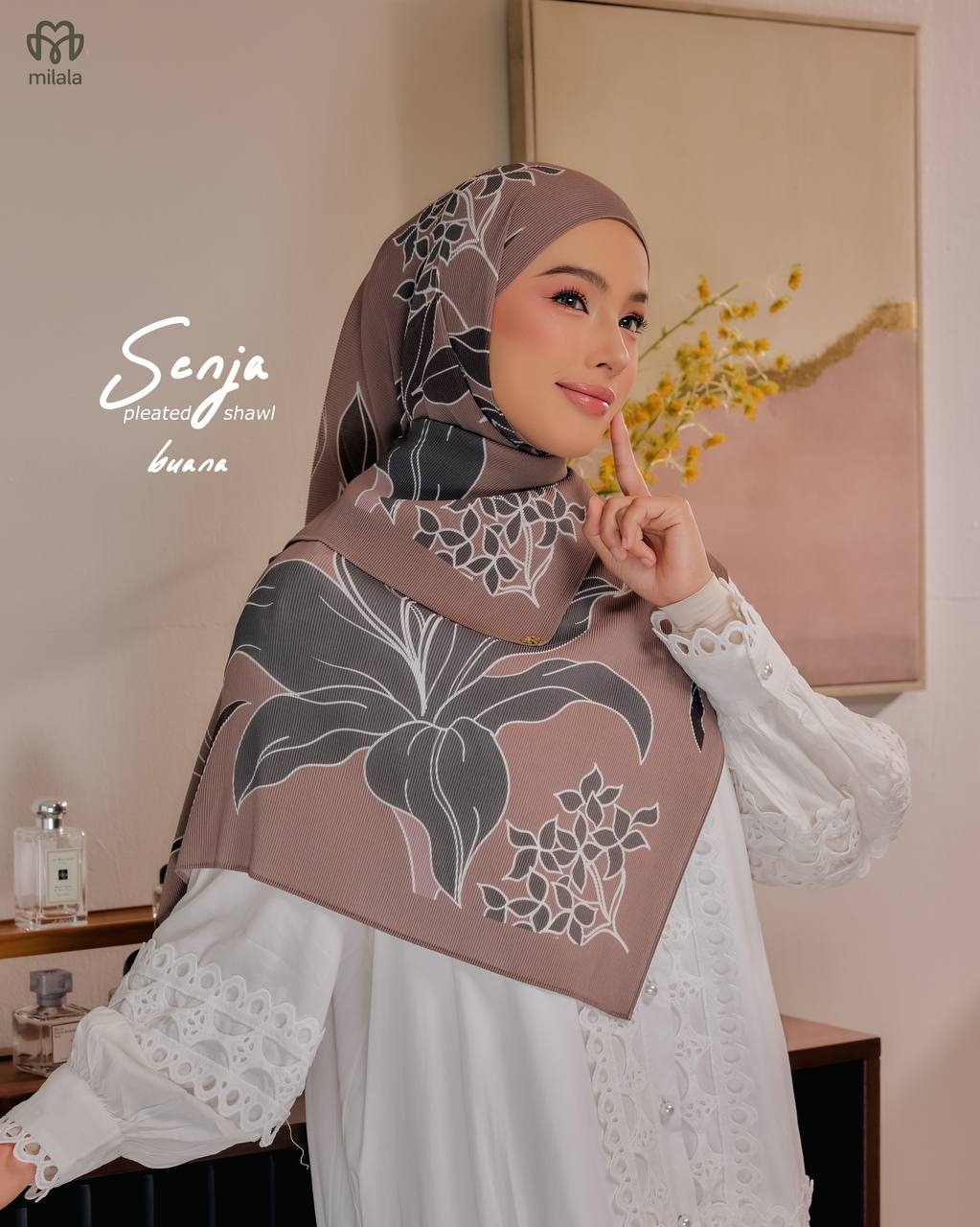 NURA PLEATED SENJA - BUANA