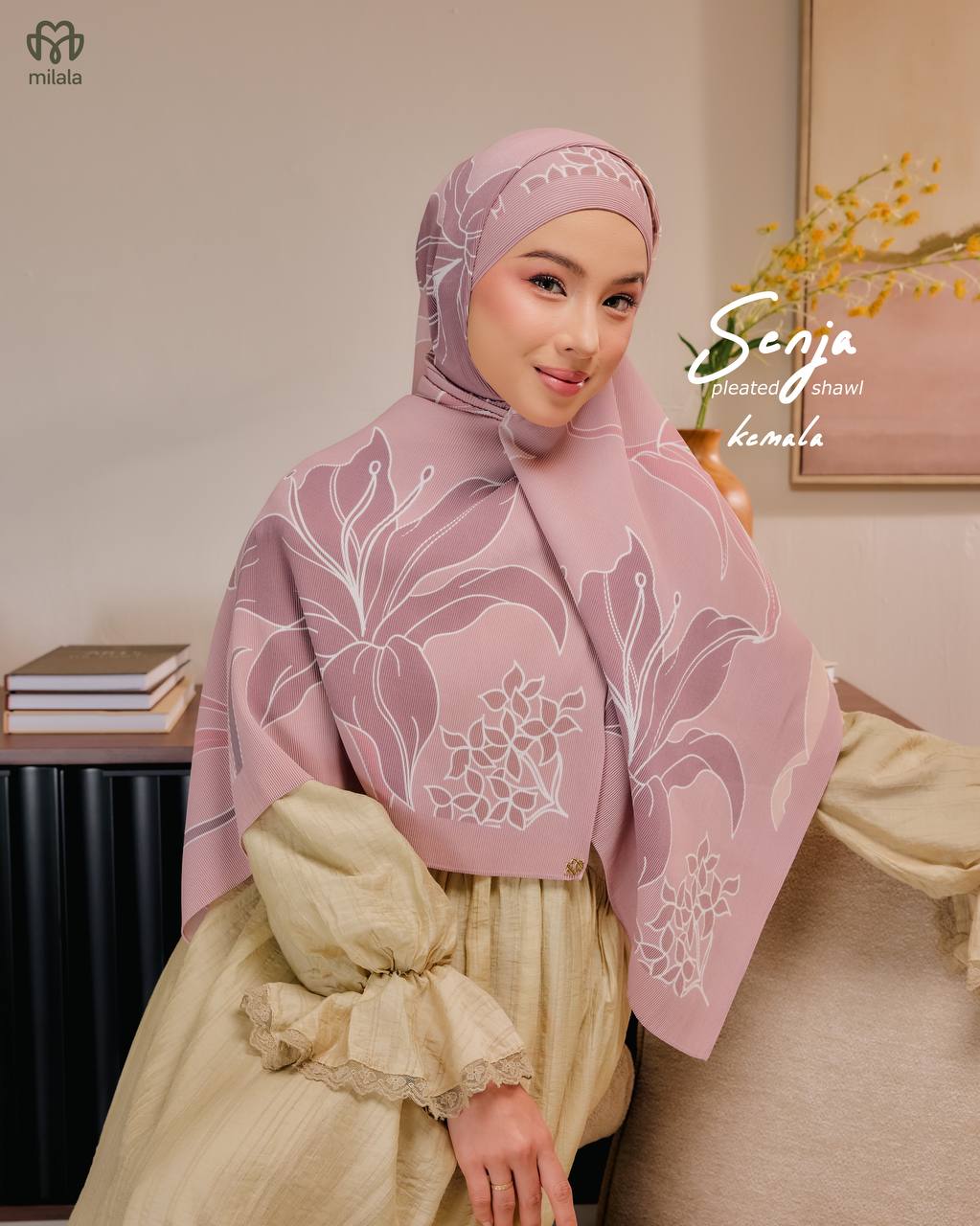 NURA PLEATED SENJA - KEMALA